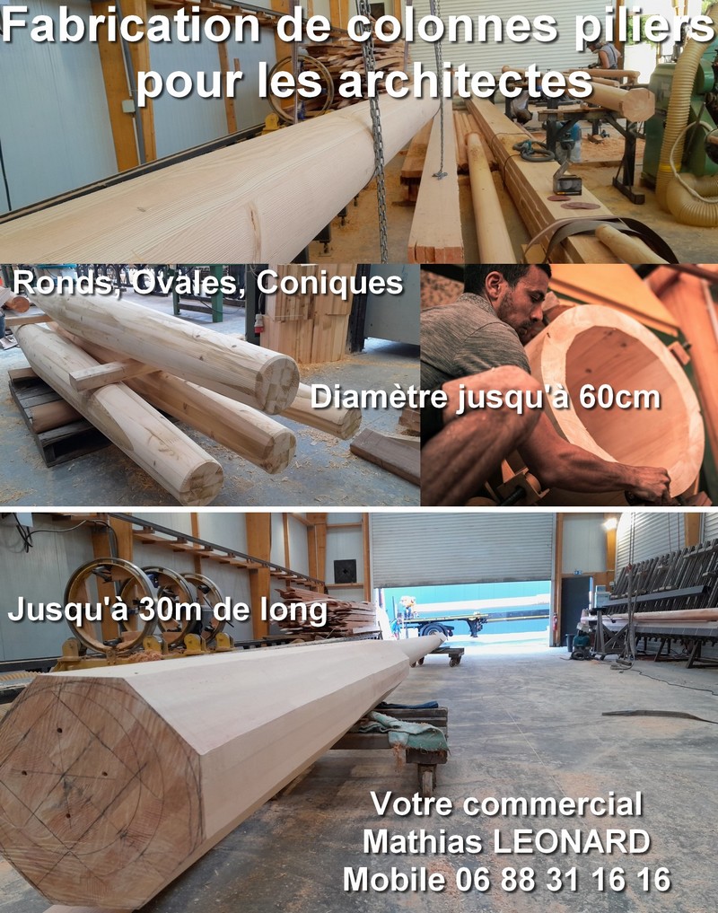 Usinage de Piliers pour les architectes